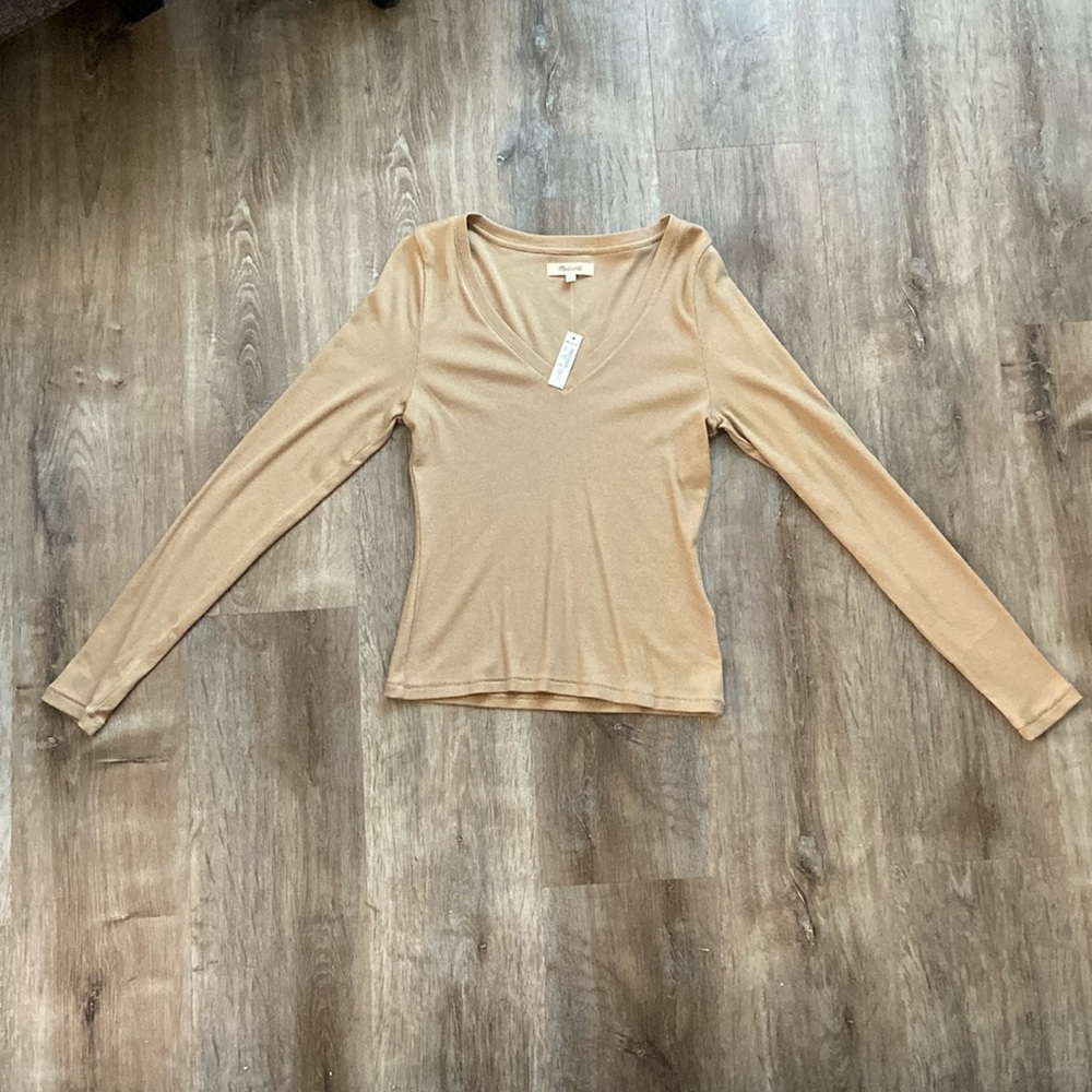 Long Sleeve Madewell T-Shirt.